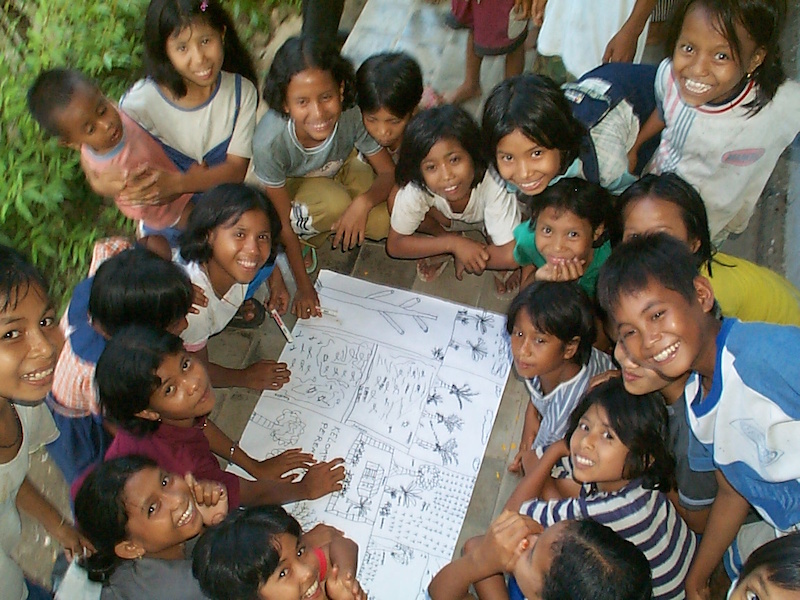 children in Indonesia mapping resources