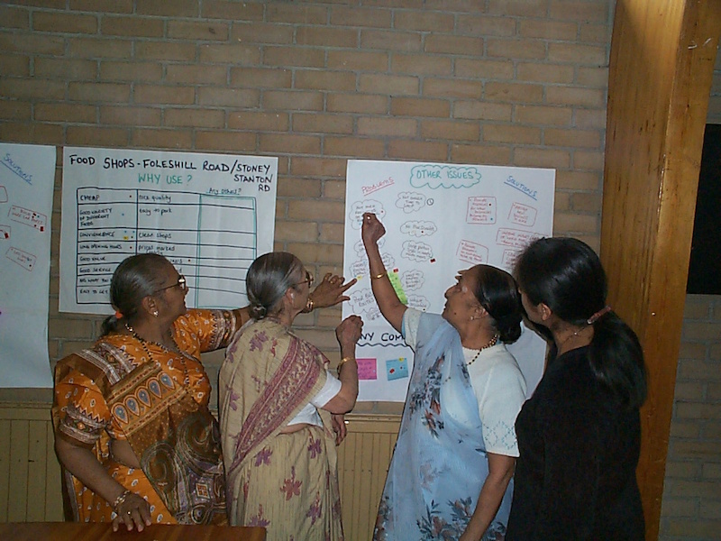 women in Southwark London prioritising issues facing older people